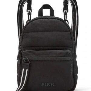PINK Victoria's Secret Mini Black Backpack